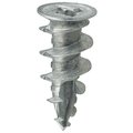 L.H. Dottie Screw Anchor, 1-1/2" L, Zamac Alloy, 100 PK WD8